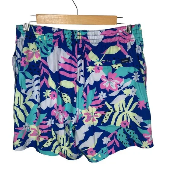 New Chubbies The Floral Surprises 5.5” Classic Swim Trunk Mens Size Medium NWT - Picture 6 of 6